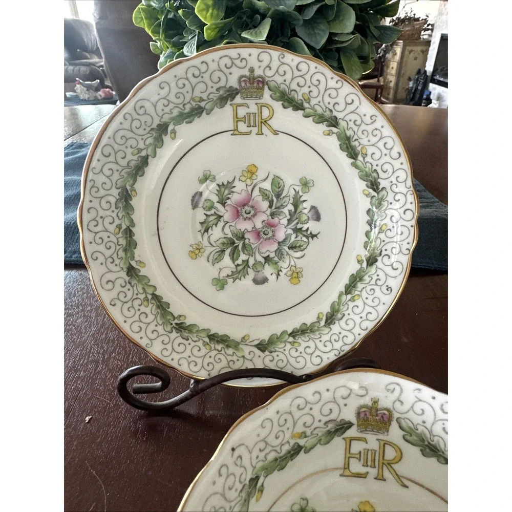 VTG Paragon Tea Cup And Saucer To Commemorate Queen Elizabeth II Coronation 1953